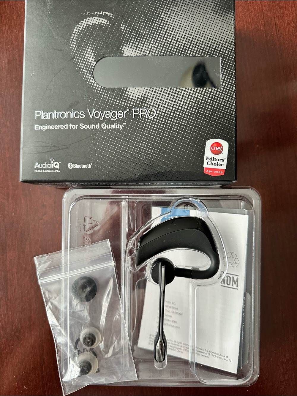 Plantronics Voyager PRO Bluetooth Headset - Black